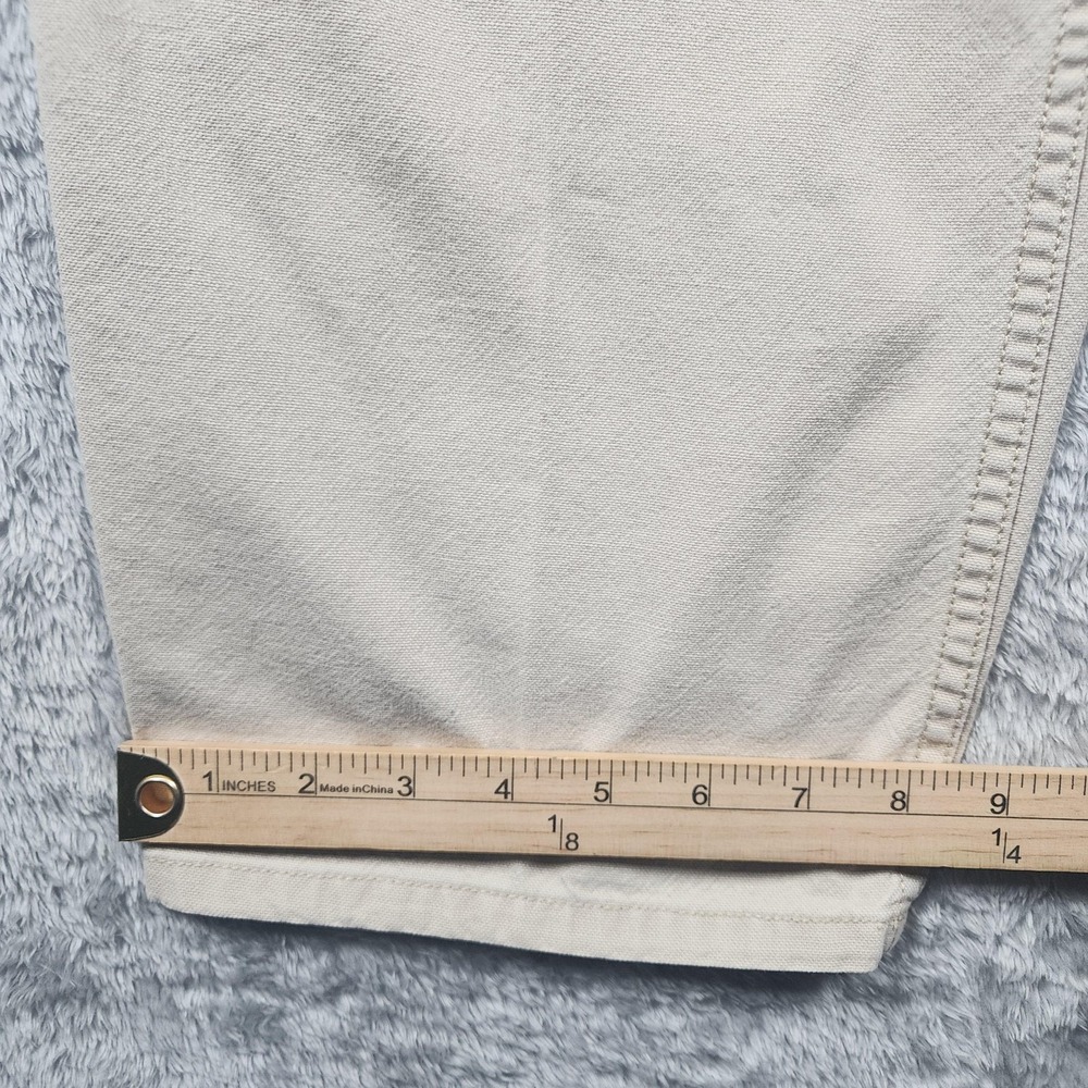 Patagonia Pants Mens 38x31 Beige Khaki Organic Cotton Chino Straight Leg Casual - Picture 2 of 16
